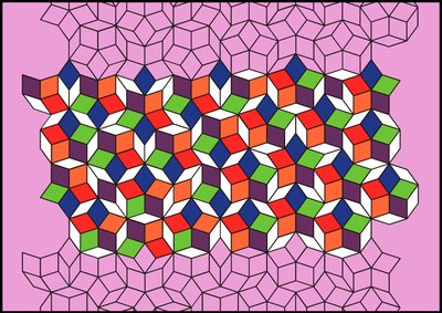 マクルーアのマトリックス、2007年（紙にアクリル） 作： Peter McClure